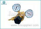 Female 0.96''-14 Argon Gas Welding Regulator 2 Gauge Single Stage