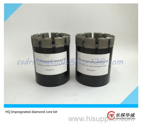 HQ Impregnated diamond core bit