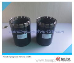 T6-131 Impregnated diamond core bit