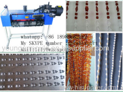 roller blinds curtains wire wrapped endless loop plastic ball chain making machine
