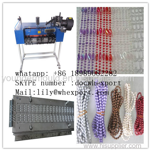 Roller Blinds Plastic Ball Chain Machine and Plastic Beads Chain Mould