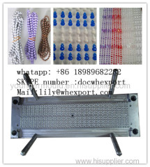 plastic jewelry curtain beads ball chain mould and beads threading machine