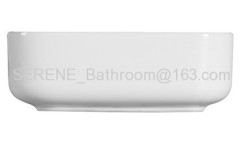 Hot sell Sanitary Ware Bathroom Ceramic Slim Edge Art Wash Basin