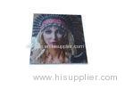 3D greeting card Halloween change morph effect 0.38mm PET Lenticular Printing Services