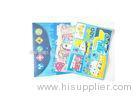 Colorful Plastic PP Custom Printed File Folders Services with Button