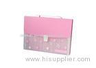 Inside Pages Custom Lenticular Printing Plastic Handle File Folder Box