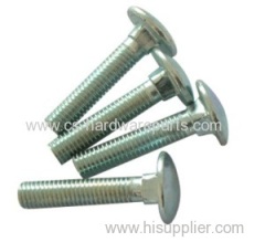 Carbon Steel High Quality Carriage Carriage Bolts DIN603 with Zinc Plated