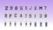 Radiographic Accessories X-Ray ID Markers Lead Letters Numbers for read figures