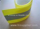 Light Yellow Reflective Clothing Tape Sew On 1 cm Width for Garments