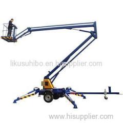 Towable Spider Boom Lift