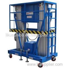 Dual Mast Aluminum Lift Platform