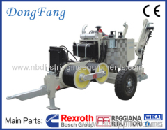 Single Conductor Stringing Equipment with 4 ton Tensioner