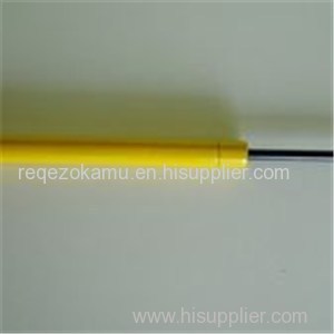 Yellow Compression Stainless Steel Gas Spring With Logo For Electronic Device