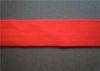 Red Polyester Custom Jacquard Ribbon Fabric Trim 2Cm Width Printed