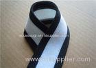 Custom Logo Woven Jacquard Ribbon Spandex Gray for Home Textiles