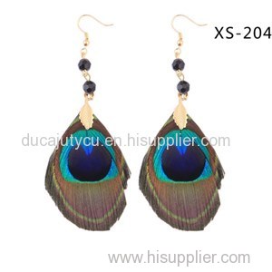 Fashion Environmental Plating Imitation Gold Earring