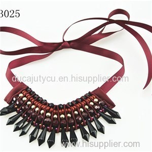 Shinning Statement Necklace For Wedding