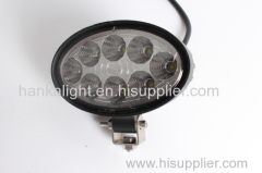 Good performance 24w led trailer light led work lamp for truck tractor SUV ATV