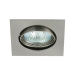 halogen spot light aluminium square double ring