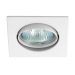 halogen spot light aluminium square double ring