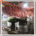 Plastic artificial cherry blossom tree silk-cloth flowers wedding trees