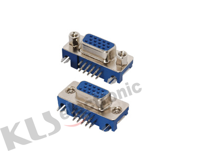 KLS1-415 D-SUB 3 ROW SOLDER RIGHT ANGLE 3.08mm TYPE