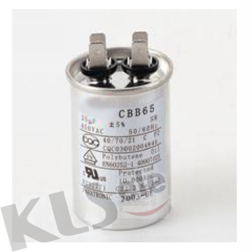 KLS10-CBB65 ( Metallized polypropylene flim AC motor capacitor/aluminum case,anti-explosion)