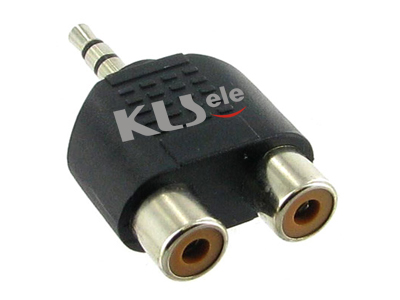 KLS1-PTJ-16A (Stereo Plug To RCA Jack x2)