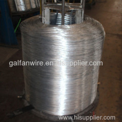 2.7mm Galfan wire 5% or 10% al-zn alloy coated wire