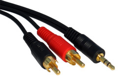 KLS17-SRP-05 (Stereo Plug To RCA Plug)
