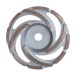 silver welded diamond cup wheel- L seg style