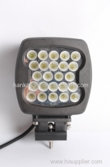 High Brightness 72w square work light Ce Rohs Certified 72w Tractor 12V led worklight