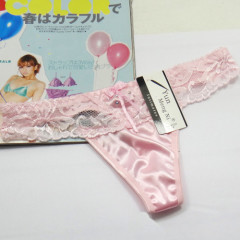 Yun Meng Ni bikini panty sexy lace and smooth cloth underwear wholesale stock women thong