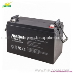 Deep Cycle 12V150ah Solar Gel Battery with 20years Life