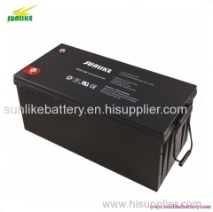 Deep Cycle 12V150ah Solar Gel Battery with 20years Life