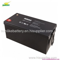 Deep Cycle 12V150ah Solar Gel Battery with 20years Life