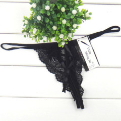 Hot selling ladies sexy lace thong g-string sexy women's transparent women lace thong