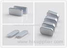 Motors Silver Super Strong Flat Block Neodymium Magnets With Iron / Boron