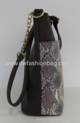 Fashion zipper handbag/ Brown cross bag /Adjustable shoulder strap/Ladies bag