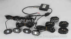 new led rock lights IP68 waterproof mini rock light for cars .off road rgb rock lights