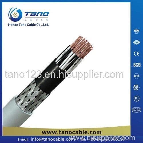 Free sample Control Cable 0.6/1 kV CVV-S to IEC 60502 Standard (2-15 core)