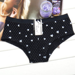 Yun Meng Ni Ladies underwear fancy cotton and printing girls sexy undergarments
