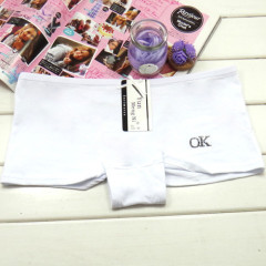 Japan hot sexy fancy net slim boyshort fancy OK printing ladies brief cotton underwear stock women panty