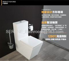 Sanitary ware Ceramic One Piece Toilet S-trap 250/300mm Roughing-in P-trap 180mm Roughing-in