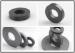 High Temp Ferrite Ring Magnet Cylindrical / Spherical Shape DC Motor Magnets