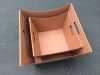 craft cardboard with recycled materail strang large deluxe hamper tray one piece selflock