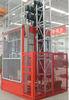 Construction Hoist Elevator With 800KG Loading Capacity Heat Treatment Tech