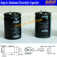 105°C 6000 Hours Snap in Electrolytic Capacitor Designed for EV Charging Station EV Charger EV Charger Piles Only