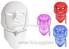 White / Yellow / Purple Light LED Facial Mask Skin Acne Wrinkle Therapy