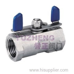 1PC Ball Valve With Wing Handle